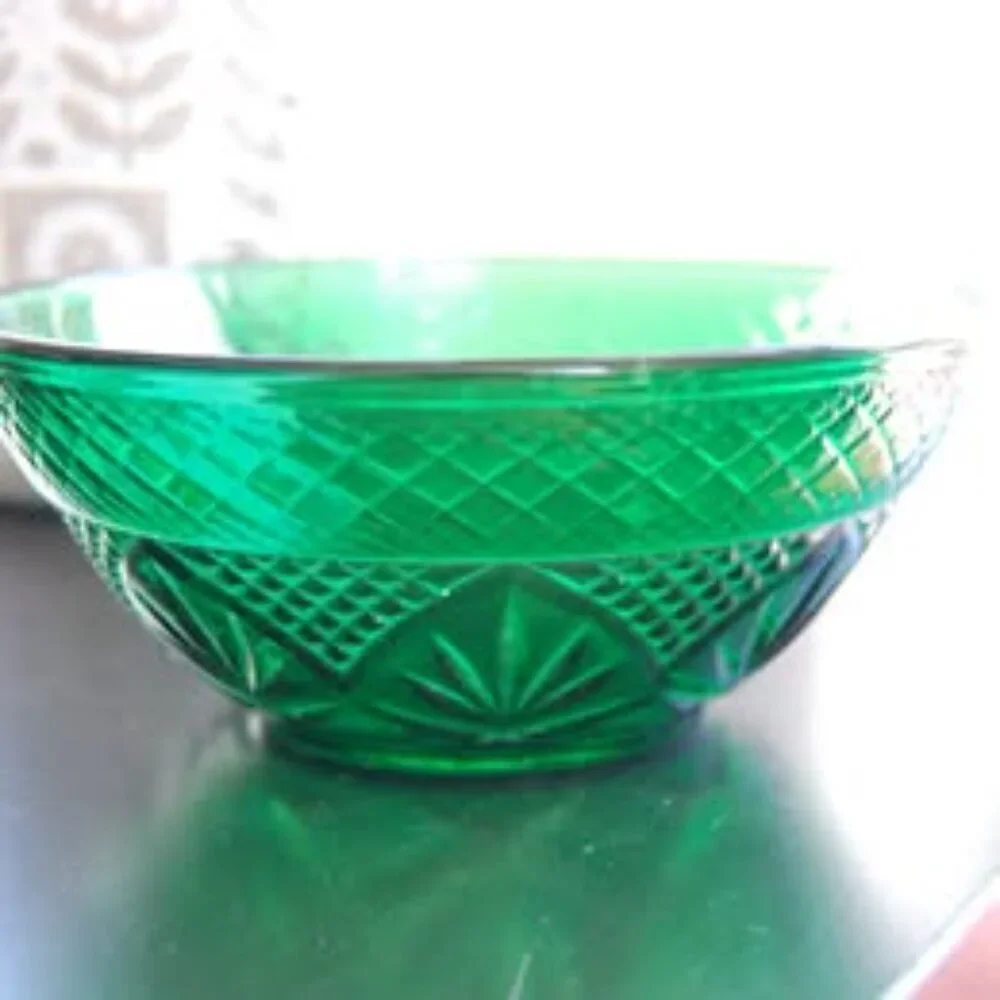 Green Dish Bowl Accent Home Decor